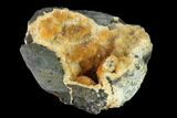 Intense Orange Calcite Crystal Cluster - Poland #148381-1